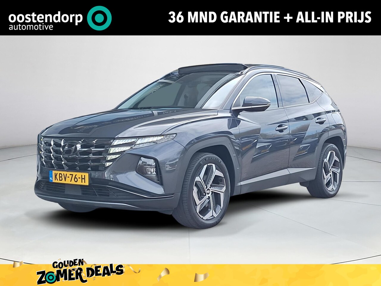 Hyundai Tucson - 1.6 T-GDI HEV Premium Sky | Panoramisch schuif/kantel dak | Apple Carplay/Android Auto | S - AutoWereld.nl