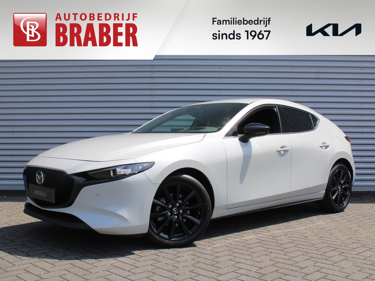 Mazda 3 - 2.0 e-SkyActiv-G M Hybrid 150 Homura | Stoelverwarming | Camera | Dodehoek detectie | HUD - AutoWereld.nl