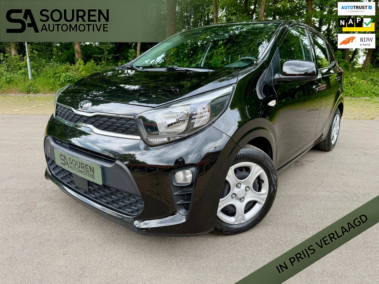 Kia Picanto - 1.0 DPi ComfortLine / Airco / / Electro ramen / Cruis control / DAB+ / NAP - AutoWereld.nl