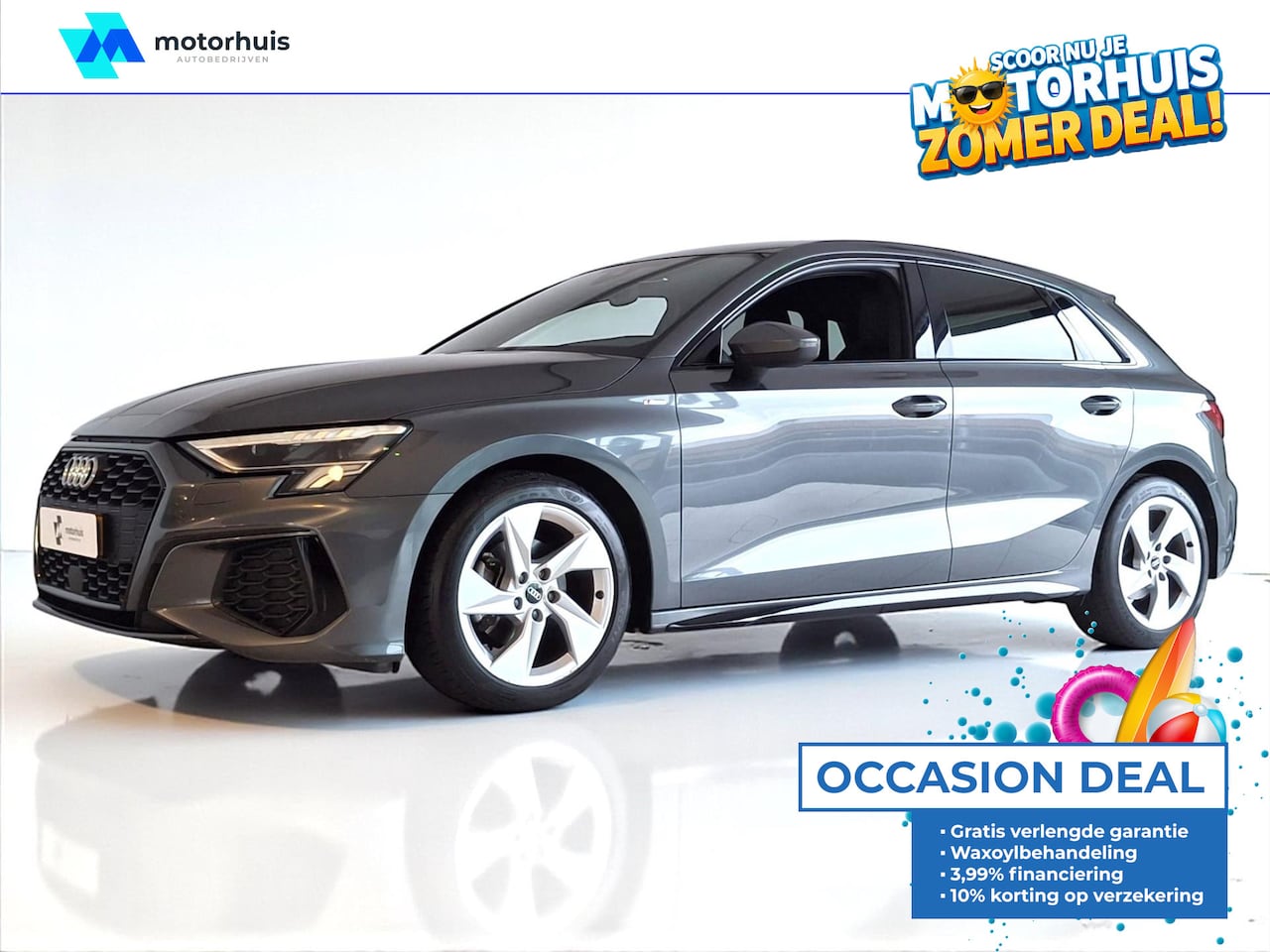Audi A3 Sportback - 30 TFSI 110PK AUTOMAAT 2X S-LINE VIRTUAL WINTERPACK FULL LED MMI NAVI - AutoWereld.nl