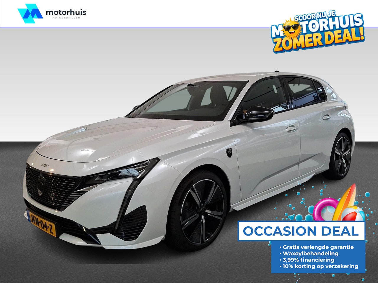 Peugeot 308 - 1.2 TURBO 130PK EAT8 GT LINE NAVI LED CAMERA MASSAGE WINTERPACK DODE HOEK DETECTIE - AutoWereld.nl