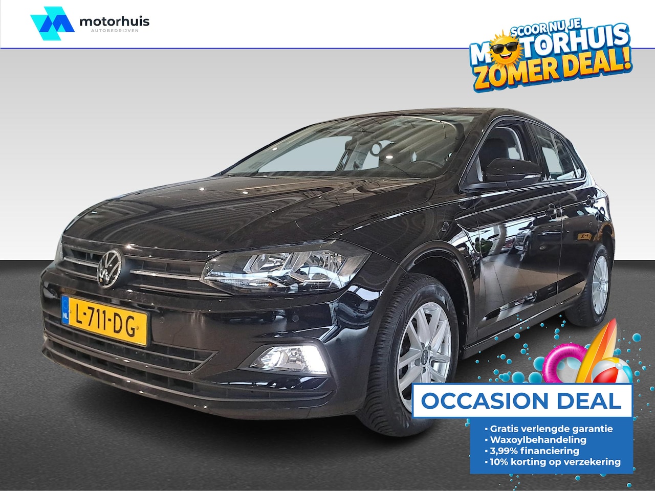 Volkswagen Polo - 1.0 TSI 95pk Comfortline Business | 12-volt aansluiting met klepje | Bagageruimteverlichti - AutoWereld.nl