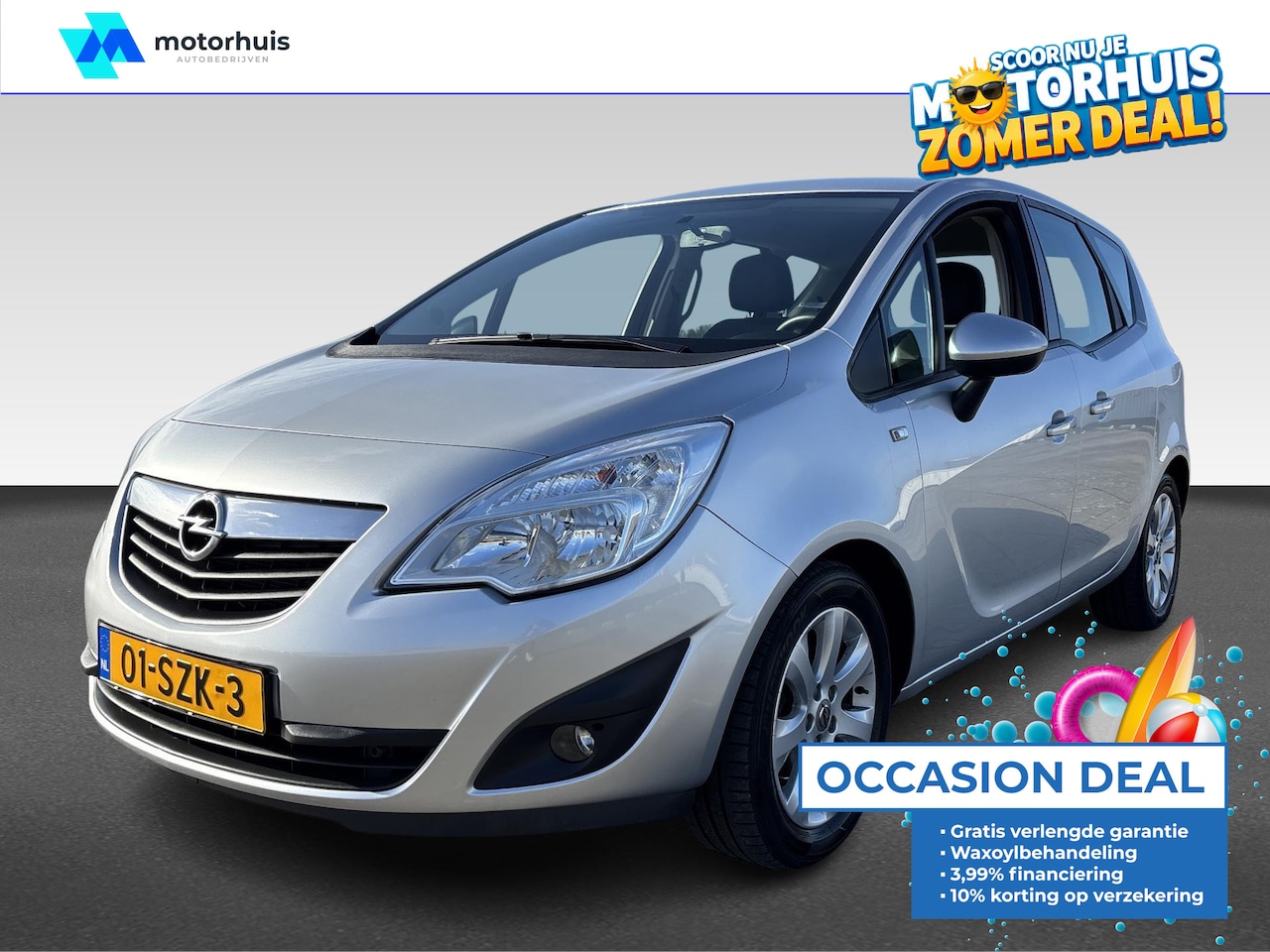Opel Meriva - 1.4 Turbo Cosmo | Anti Blokkeer Systeem | Centrale deurvergrendeling met afstandsbediening - AutoWereld.nl