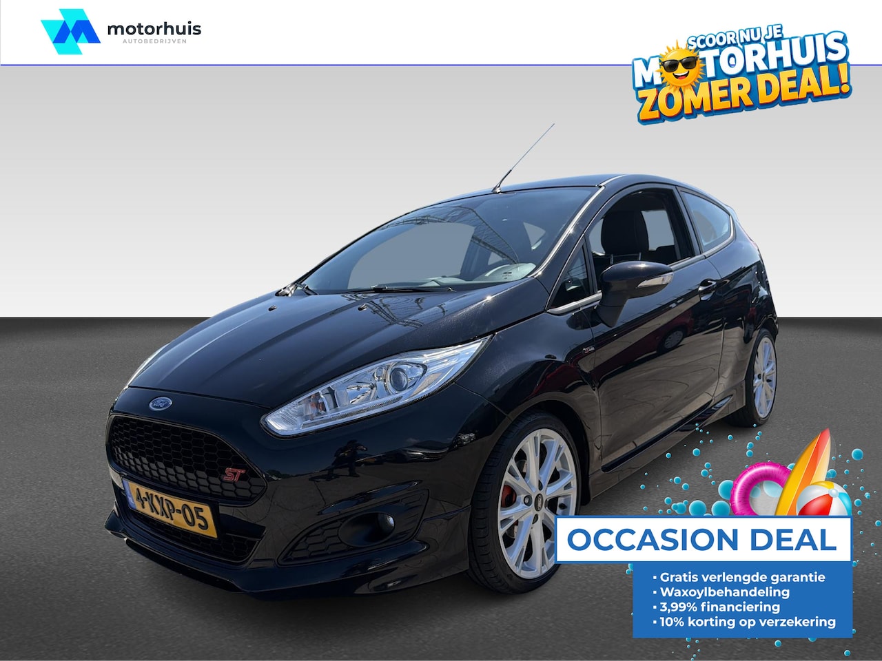 Ford Fiesta - 1.0 Ecoboost ST | Airco | Bluetooth telefoonvoorbereiding | Cruise control - AutoWereld.nl