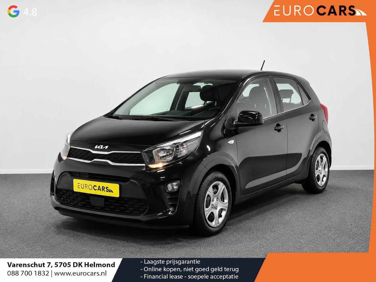 Kia Picanto - 1.0 DPi ComfortLine Airco Cruise Control Leder Stuurwiel Bluetooth - AutoWereld.nl