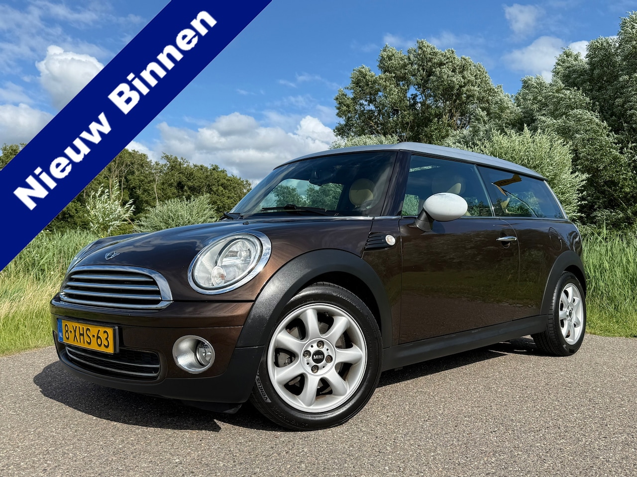 MINI Clubman - 1.6 Cooper | Panoramadak | Leder | slechts 130.909 km | Airco | 16" Velgen | Cruise | 6 Ve - AutoWereld.nl