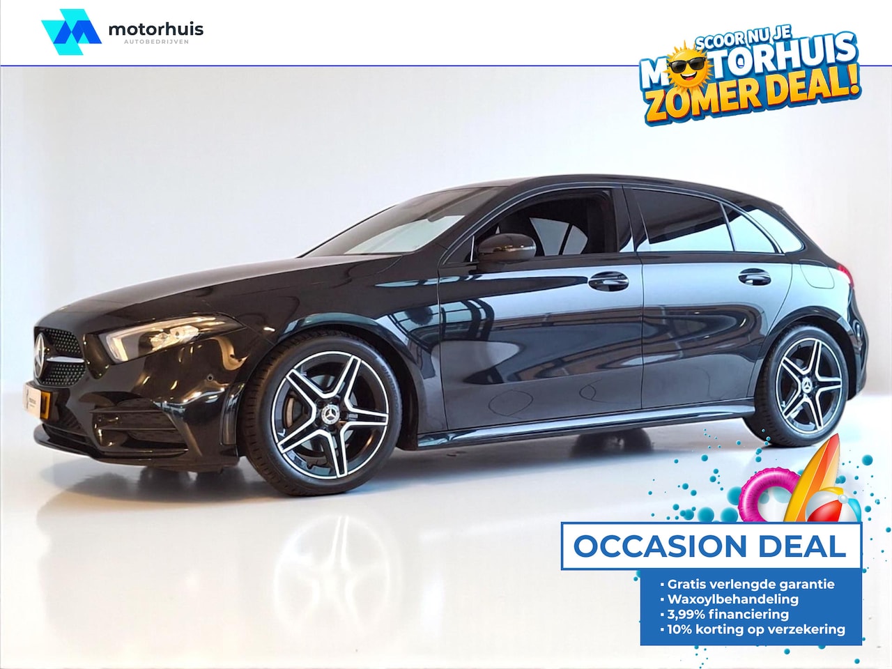 Mercedes-Benz A-klasse - A 180 d 116pk 7G-DCT Business Solution AMG AUTOMAAT NAVI CAMERA LED APPLE CARPLAY - AutoWereld.nl