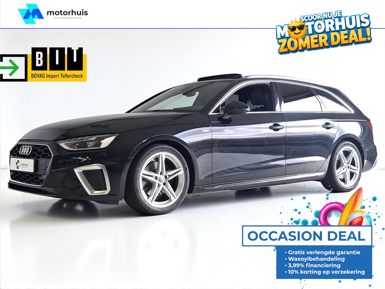 Audi A4 Avant - 35 TFSI 150pk S tronic Edition Sport S Line LEDER CAMERA LED STOELV VIRTUAL PANO - AutoWereld.nl