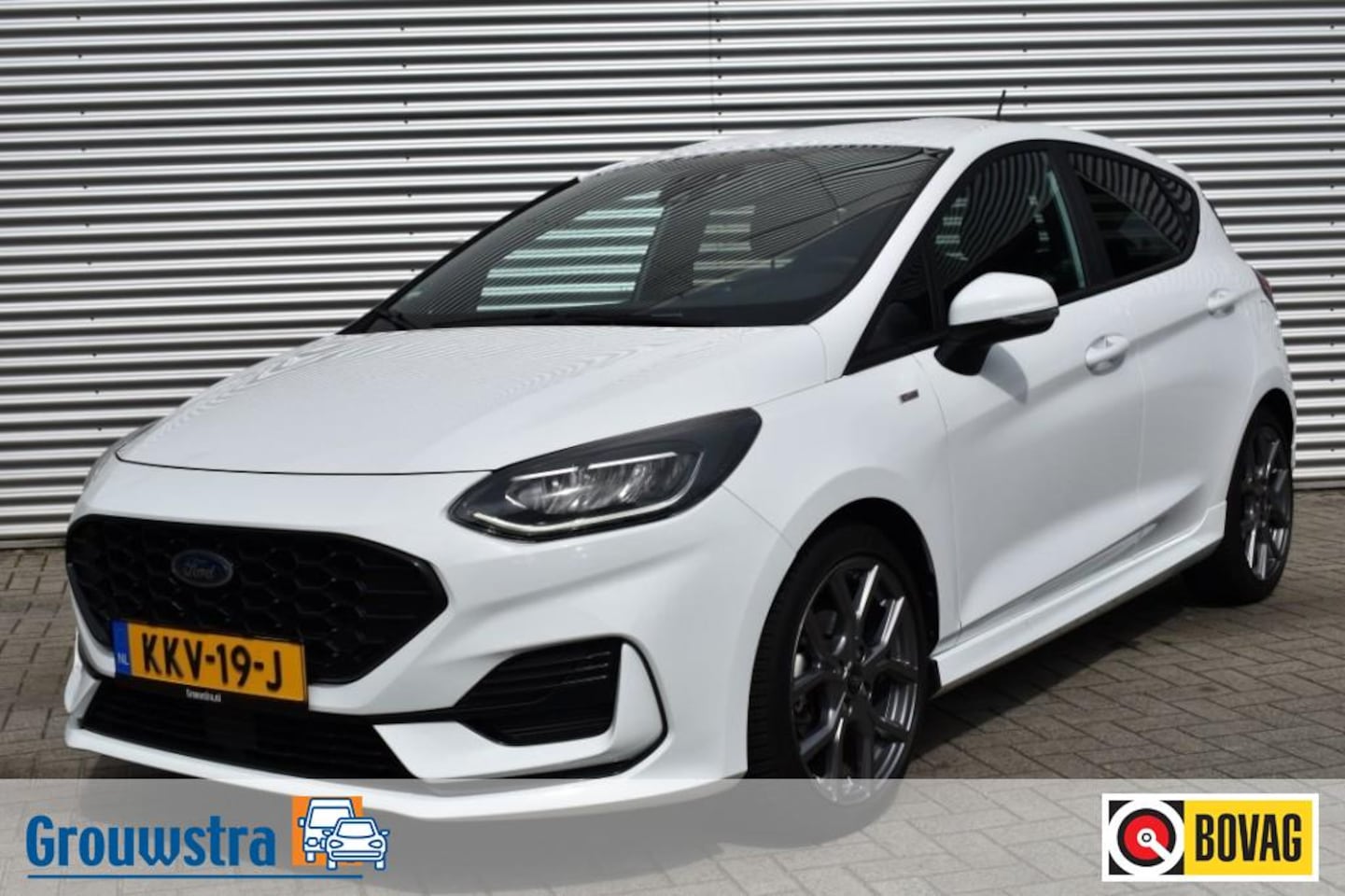 Ford Fiesta - 1.0 AUT. 125pk HYBRID ST-LINE / ADAP. CRUISE / WINTERPACK / ALL SEASON - AutoWereld.nl