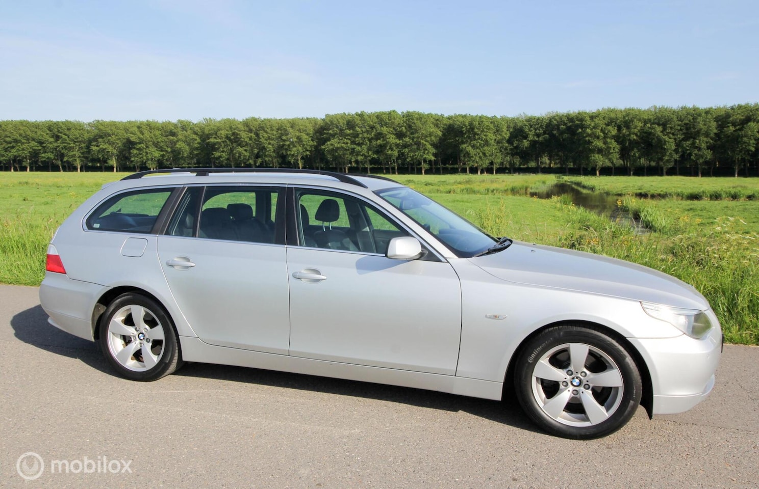 BMW 5-serie Touring - 525i Exec. E61 Voll.Historie! 6-cilinder Leer Xenon Navi - AutoWereld.nl