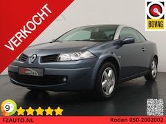 Renault Mégane coupé cabriolet - 1.6-16V Exception - Climate Controle - Parkeersens A - Cruise Control - Leder