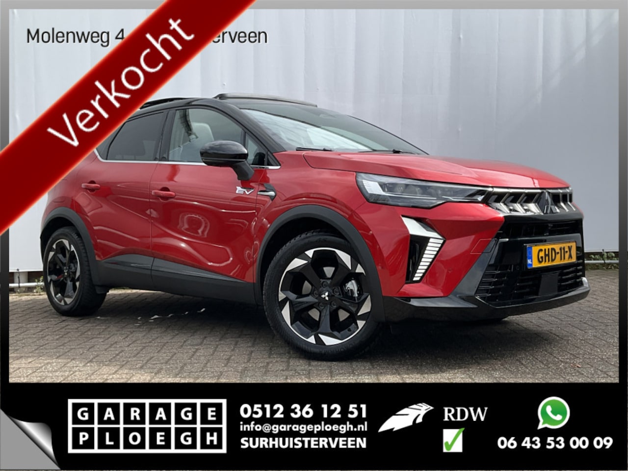 Mitsubishi ASX - 1.6 HEV AT Instyle Panodak Leer stoel/Stuurverw. Carplay 360° Camera - AutoWereld.nl