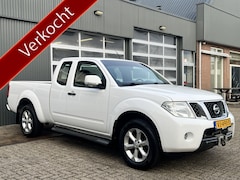 Nissan Navara - 2.5 dCi SE King Cab Airco Cruise controle Trekhaak 3000kg trekhaak Pick-up p-up Euro 5 Lie