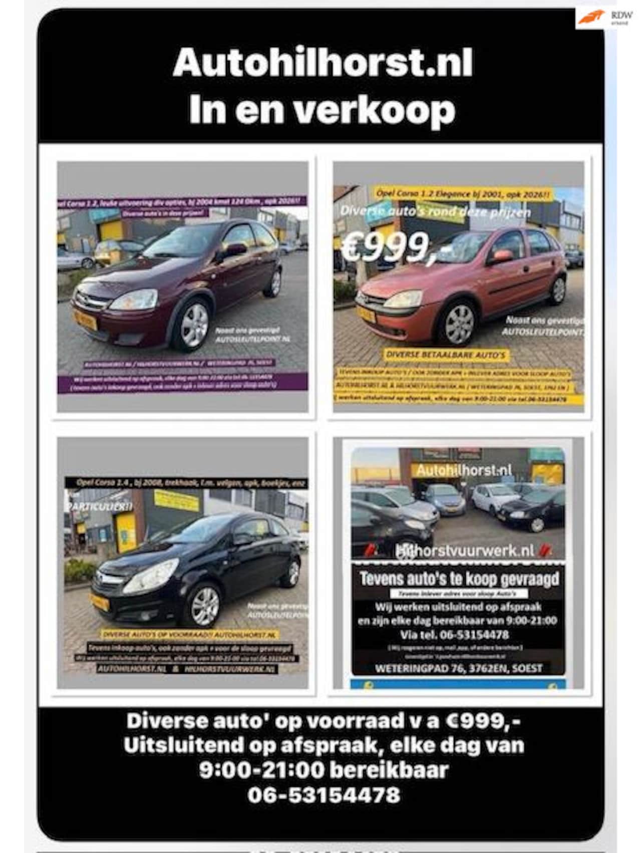Opel Astra - 1.6 Njoy mooie foto's ( Autohilhorst Soest ) - AutoWereld.nl