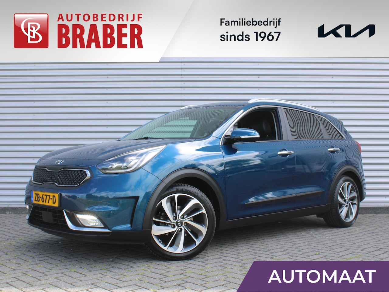 Kia Niro - 1.6 GDi Hybrid ExecutiveLine | Trekhaak | Stuur-/stoelverwarming + ventilatie | Camera | C - AutoWereld.nl