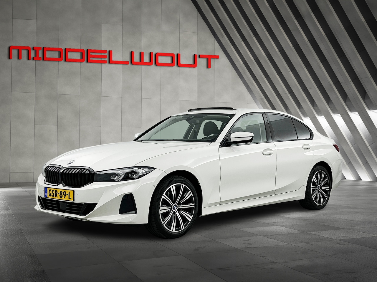 BMW 3-serie - 320i High Exe Shadow-Line Schuif-kanteldak/Memory/Camera/H&K - AutoWereld.nl