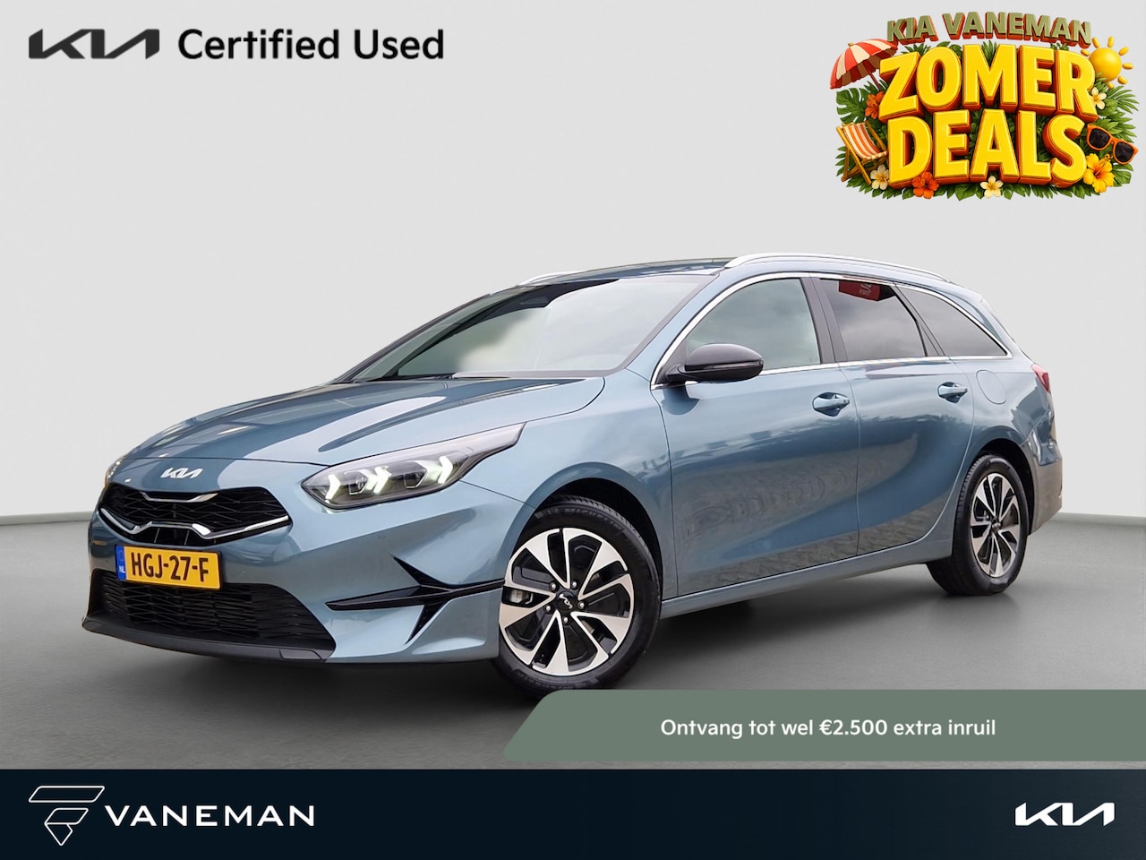 Kia Cee'd Sportswagon - Ceed 1.0 T-GDi Design Edition | JBL | Stoelverwarming | Climate | Dodehoek | LED | - AutoWereld.nl
