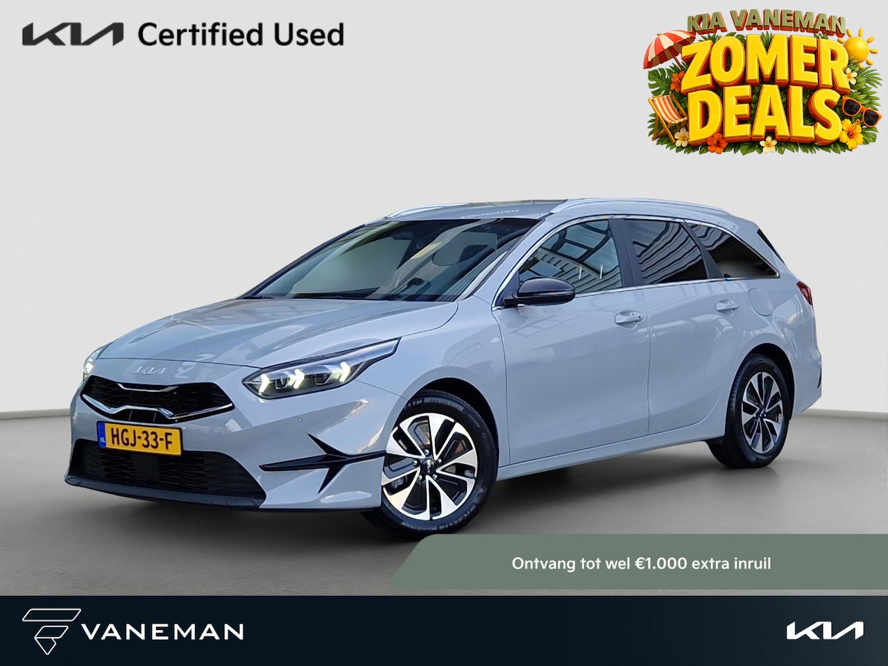 Kia Cee'd Sportswagon - Ceed 1.0 T-GDi MHEV Design Edition | Dodehoek | JBL | Stoelverwarming | Key-Less | - AutoWereld.nl
