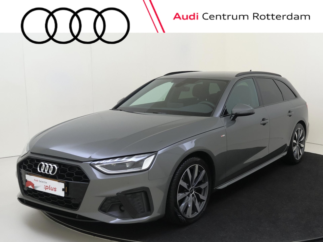 Audi A4 Avant - 35 TFSI S edition Competition | Navigatie Plus | Stoelverwarming | Optiek zwart | Elektri - AutoWereld.nl
