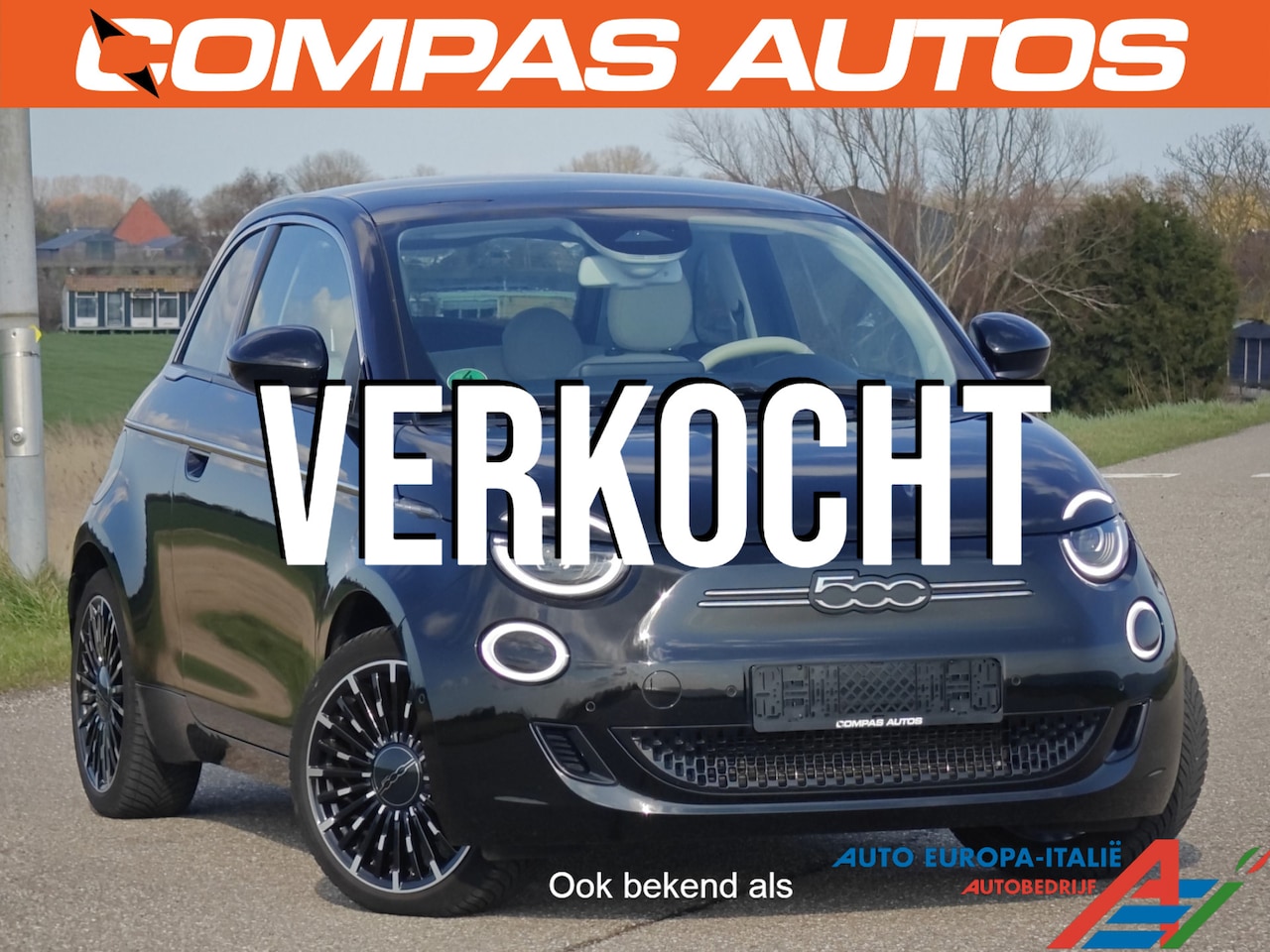 Fiat 500e - La Prima 42 kWh | Luxe | Co Driver - AutoWereld.nl