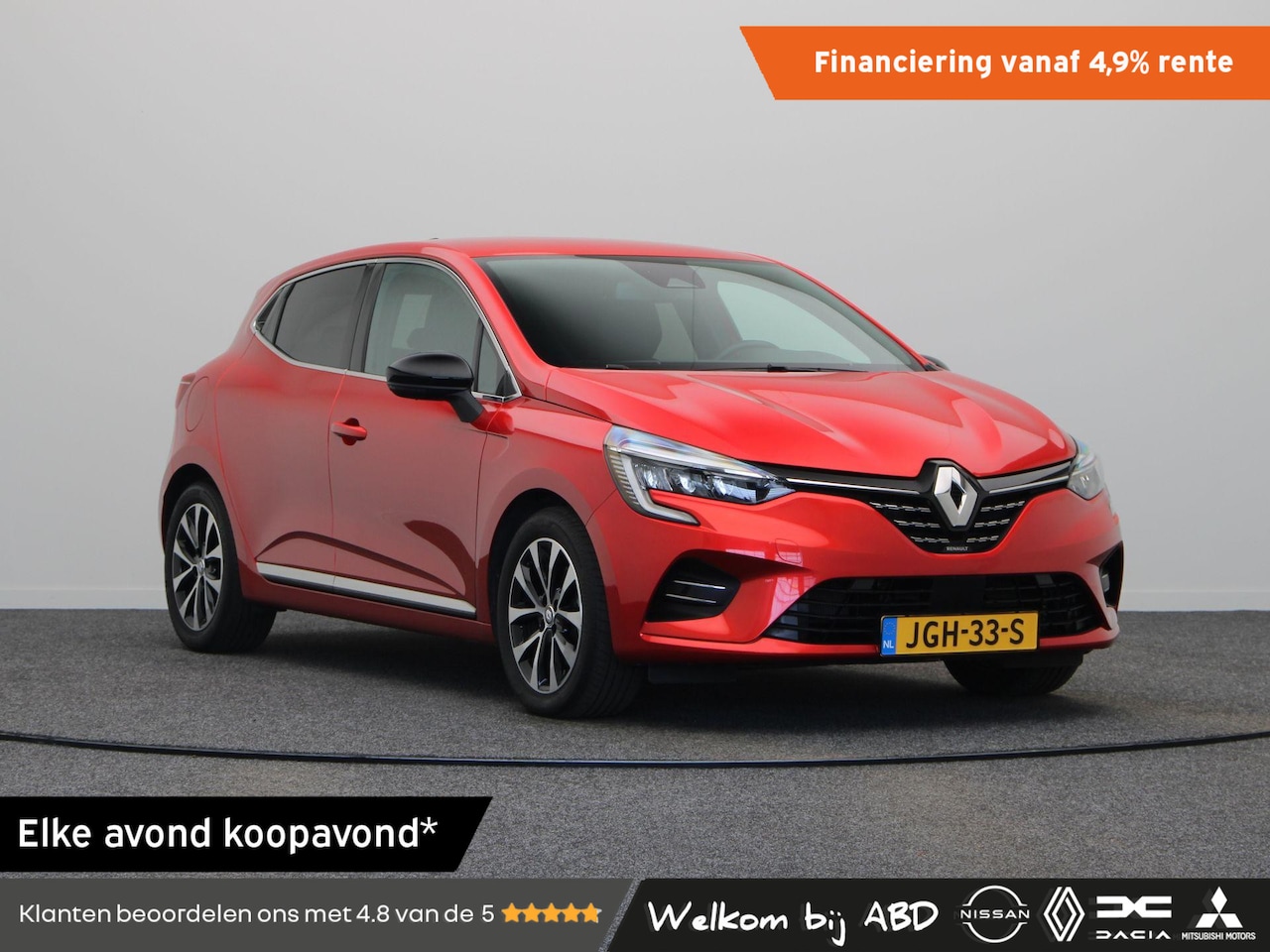Renault Clio - E-Tech Hybrid 145pk Techno | Stoel- en stuurwielverwarming | Navigatie | Apple carplay / A - AutoWereld.nl