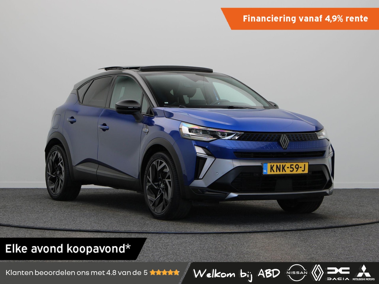Renault Captur - 1.6 E-Tech full hybrid 145pk Esprit Alpine |Schuif kantel dak| Stuurwiel verwarming| Harma - AutoWereld.nl