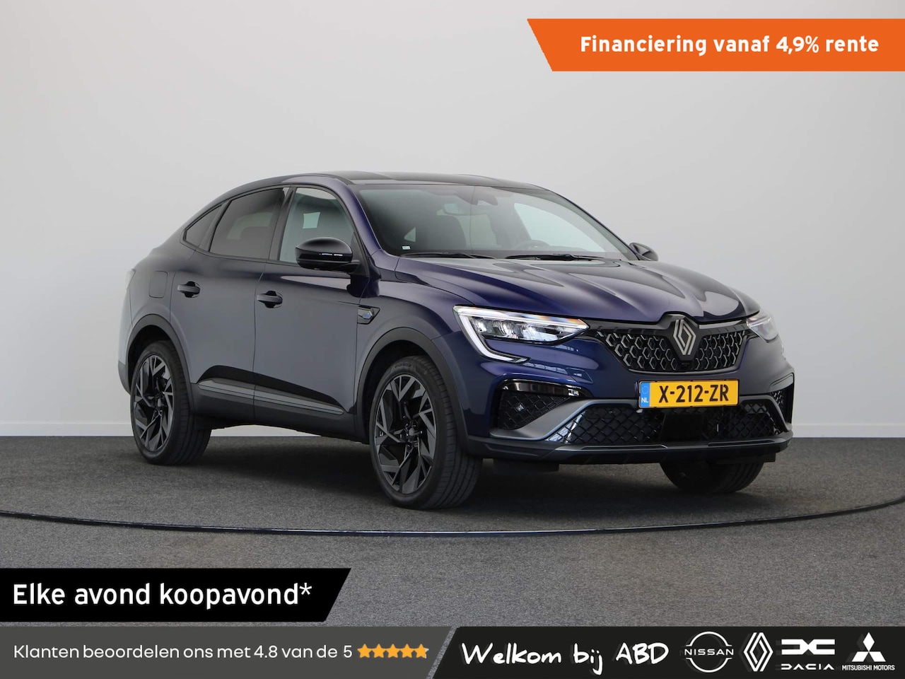 Renault Arkana - E-Tech full hybrid 145pk esprit Alpine | Adaptive cruise control | Stuur en stoelverwarmin - AutoWereld.nl