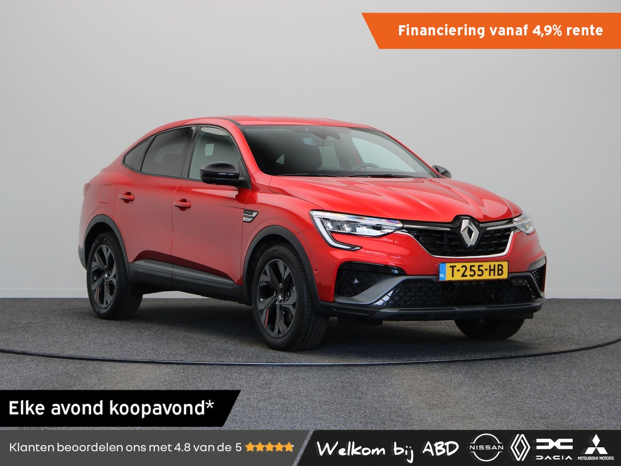 Renault Arkana - E-Tech Hybrid 145pk R.S. Line | Dealeronderhouden | Elektrische stoelen | Dodehoek detecti - AutoWereld.nl