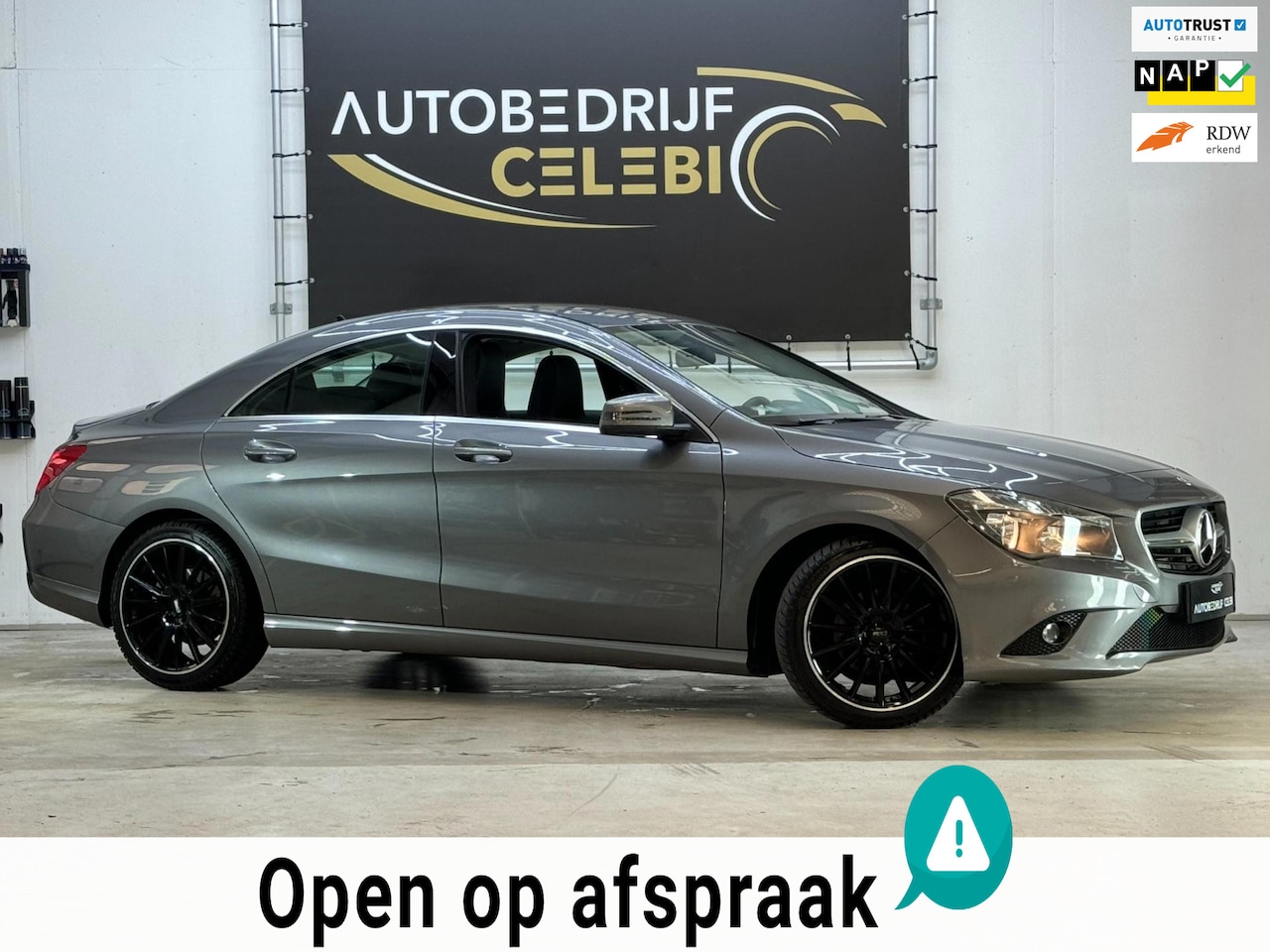 Mercedes-Benz CLA-Klasse - 180 BlueEFF.Edition 2013 GRIJS LM18 - AutoWereld.nl