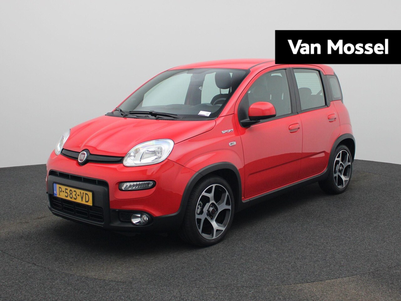 Fiat Panda - 1.0 Hybrid Sport | Bluetooth | Airco | DAB | lichtmetalen velgen 16" | - AutoWereld.nl