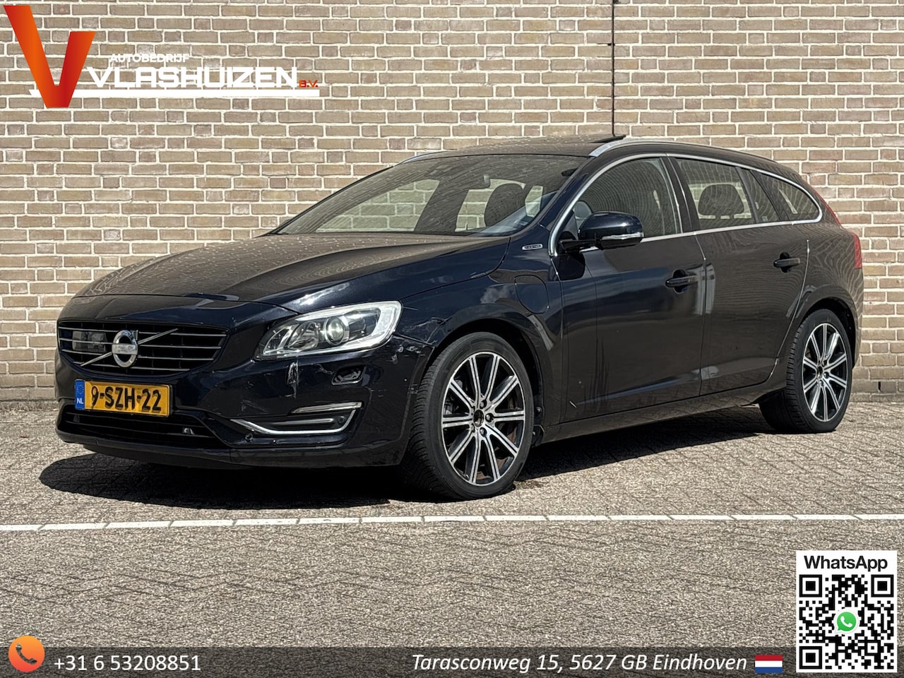 Volvo V60 - 2.4 D6 AWD Plug-In Hybrid Summum | Schuif/Kanteldak | Leder | Cruise | Climate | Navi | PD - AutoWereld.nl