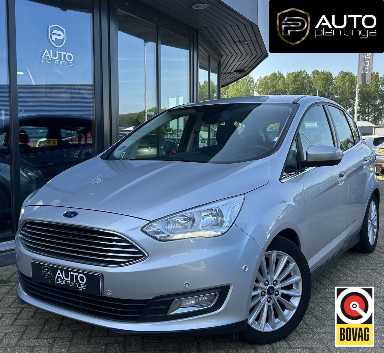 Ford C-Max - 1.5 Titanium 150PK | Trekhaak | 1500KG Trekgewicht | 2e Eigenaar | NL AUTO | Onderhoudshis - AutoWereld.nl