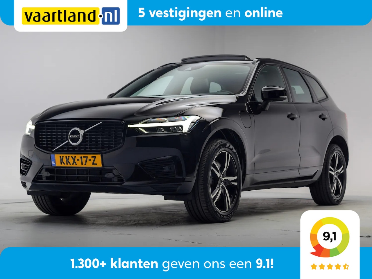 Volvo XC60 - 2.0 T6 Recharge R-Design Aut. [ Panoramadak Camera Memory ] - AutoWereld.nl