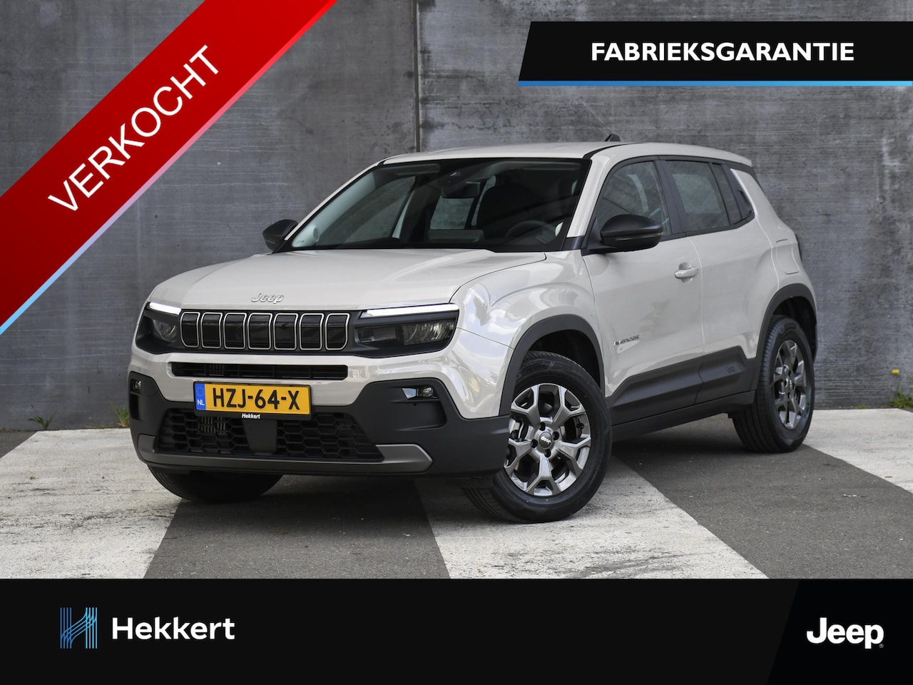 Jeep Avenger - Longitude 1.2 e-Hybrid 110pk Automaat 16''LM | PDC ACHTER | STOELVERW. | ADAPT. CC | NAVI - AutoWereld.nl