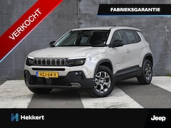 Jeep Avenger - Longitude 1.2 e-Hybrid 110pk Automaat 16''LM | PDC ACHTER | STOELVERW. | ADAPT. CC | NAVI