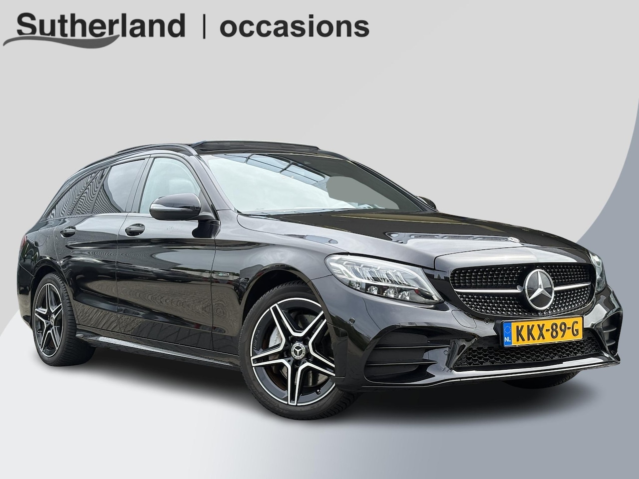 Mercedes-Benz C-klasse Estate - 300e T AMG Line | Plug-in Hybride | PHEV | Panoramadak | Stoelverwarming | Achteruitrijca - AutoWereld.nl