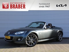 Mazda MX-5 Roadster Coupé - 1.8 Hanabi | Stoelverwarming | Leer | Navi | 17" LM | Cruise | Clima | Hardtop | Nieuwstaa