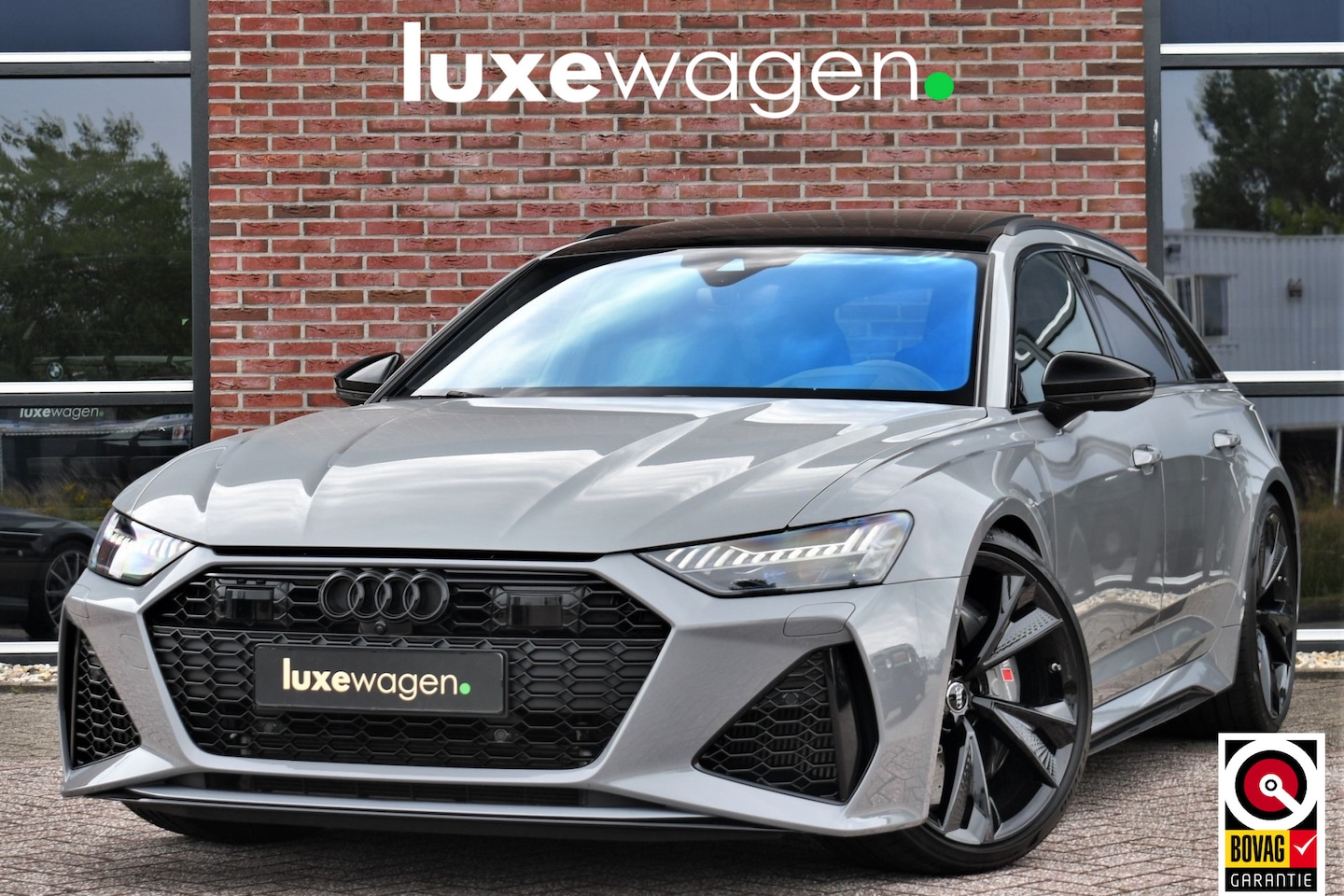 Audi RS6 - Avant 4.0 TFSI quattro Nardo Dyn-Plus Pano Sportuitl 4WS HUD ACC 22" Design-pack - AutoWereld.nl