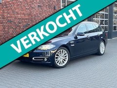 BMW 5-serie Touring - 520i Executive ParkeerSensoren/LED/Clima/Airco/Cruise/Trekhaak/Bluetooth