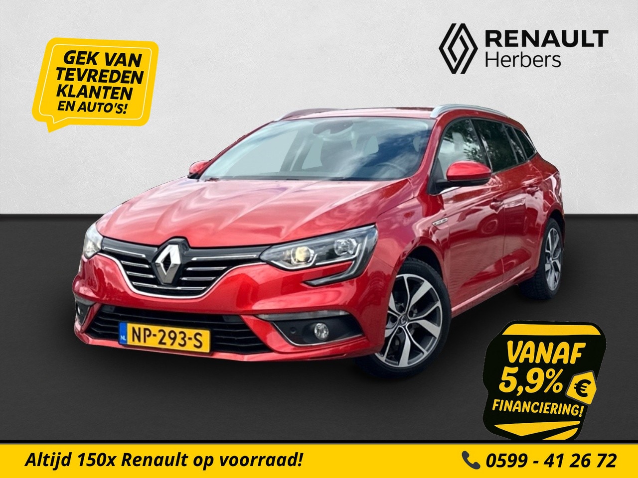 Renault Mégane Estate - 1.2 TCe Bose CAMERA / CRUISE / BOSE / TREKHAAK - AutoWereld.nl