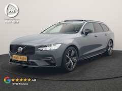 Volvo V90 - T6 AWD Plus Dark PHEV 350pk Dealer O.H. | Trekhaak Af Fabriek | Panodak | Adaptive Cruise