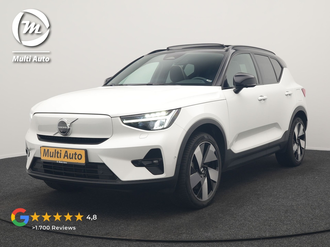 Volvo XC40 - Recharge Ultimate 69 kWh 231pk Dealer O.H. | Trekhaak Af Fabriek | Panodak | Wartmepomp | - AutoWereld.nl
