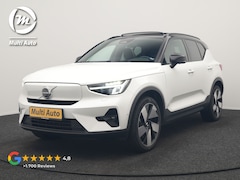 Volvo XC40 - Recharge Ultimate 69 kWh 231pk Dealer O.H. | Trekhaak Af Fabriek | Panodak | Warmtepomp |