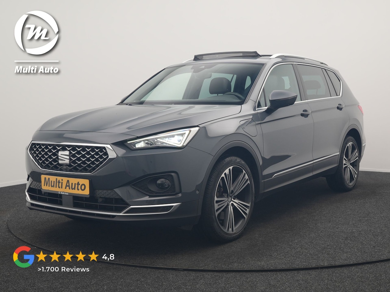 SEAT Tarraco - 1.4 TSI e-Hybrid Xcellence PHEV 245pk Dealer O.H. | Panodak | Adaptive Cruise | 360 Camera - AutoWereld.nl