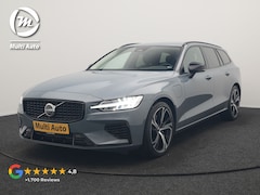 Volvo V60 - T6 AWD Plus Dark LONG RANGE PHEV 350pk Dealer O.H. | Adaptive Cruise | Camera | Harman / K