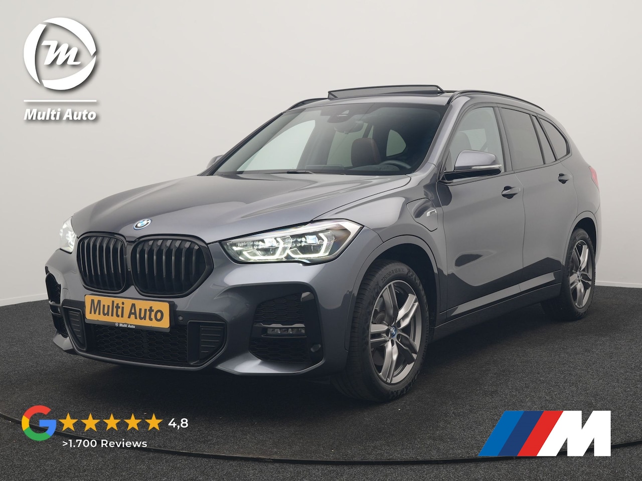 BMW X1 - xDrive25e M Sport PHEV 221pk Dealer O.H. | Trekhaak Afn. | Panodak | Head Up | Adaptive Cr - AutoWereld.nl