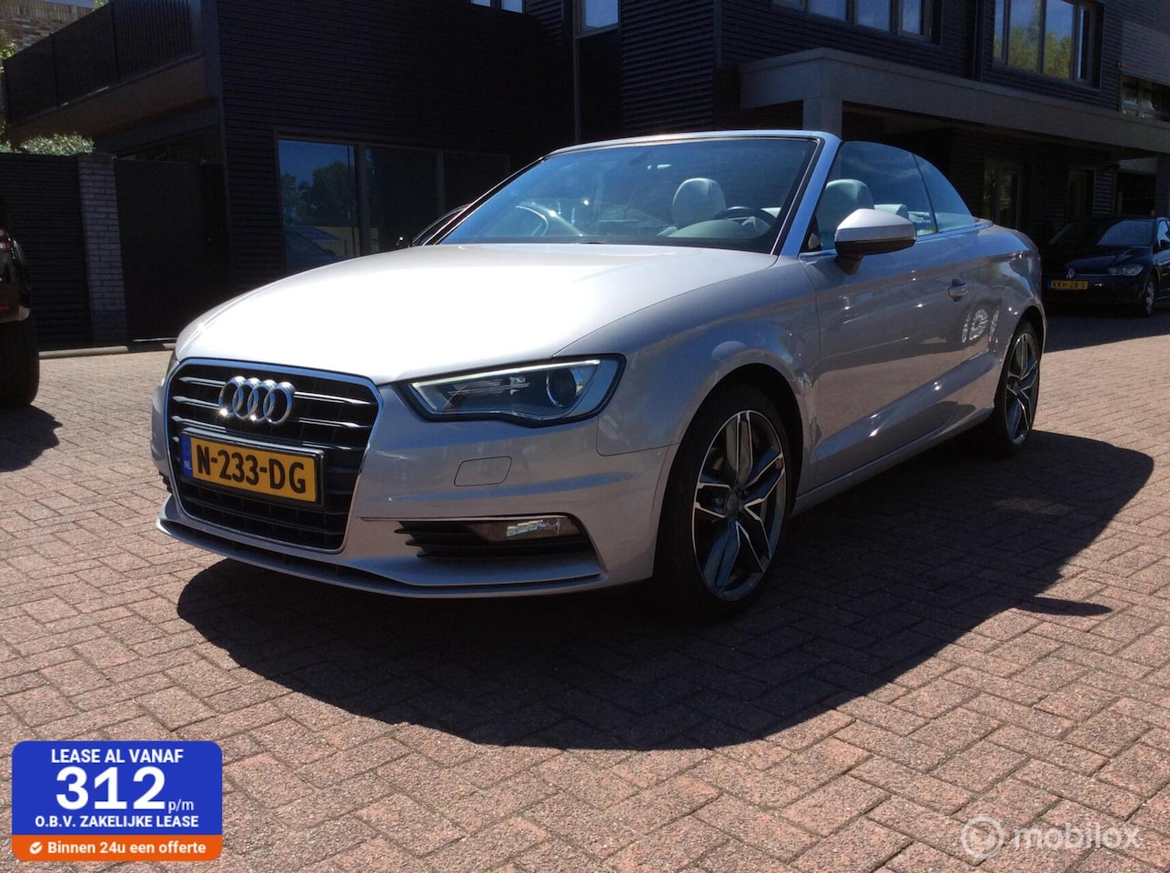 Audi A3 Cabriolet - 1.4 TFSI Ambition Sport Edition Open Days 1.4 TFSI Ambition Sport Edition Open Days leder - AutoWereld.nl