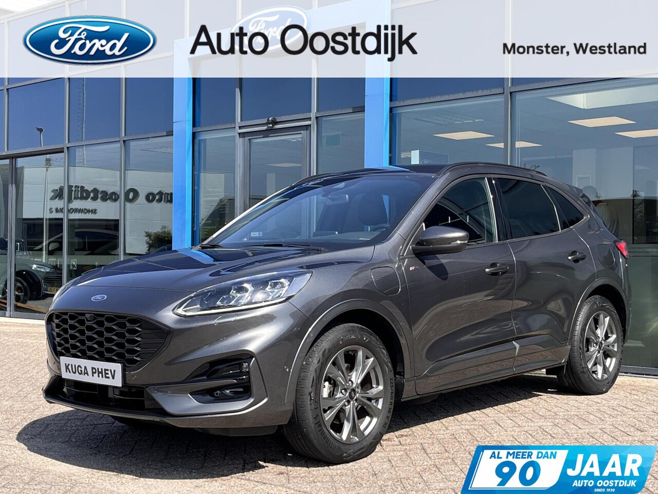 Ford Kuga - 2.5 PHEV ST-Line X 225PK Adaptieve Cruise Stoel/Voorruitverwarming Camera B&O Climate Blin - AutoWereld.nl