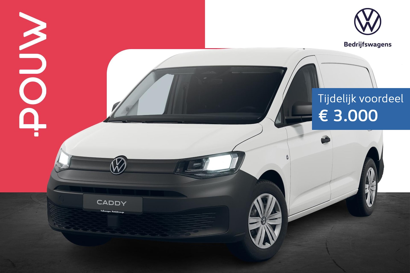 Volkswagen Caddy Cargo Maxi - 2.0 TDI 102pk Comfort | Trekhaak | DAB+ - AutoWereld.nl