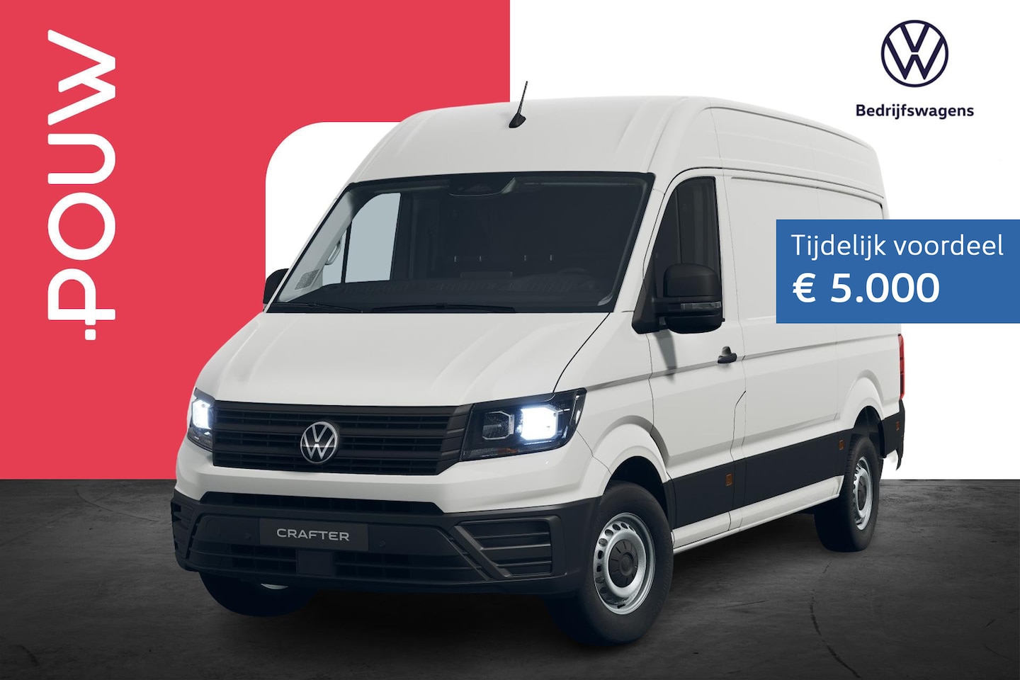 Volkswagen Crafter - Trendline | 2.0 TDI 140pk | Automaat | L3H3 | Trekhaak | DAB+ - AutoWereld.nl